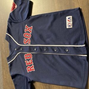 Pedroia Red Sox jersey size 10-12